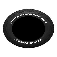 185/85R16 16 인치 토요 OPEN COUNTRY R/T (화이트 레터) 여름 타이어 국산차 수입, 한개옵션1