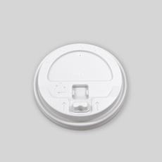 (주) 마이드 종이컵뚜껑패형(화이트)-10/13온, 1세트