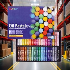 오일파스텔 36색 학생 색칠용 다꾸 그림그리기 소프트 국산