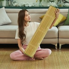 국내제작 리빙 대나무 시원한 여름 청대 죽부인, -