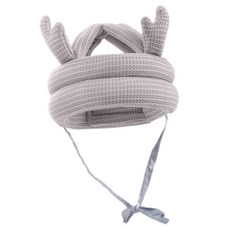 KIDS PARK 寶寶學步防摔帽 (360度), 1個, 鹿角灰色