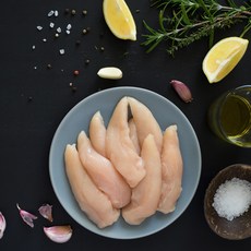 꼬꼬킹덤 국내산 냉동 닭안심 1kg, 5개