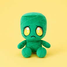 [공식정품] 리그 오브 레전드 롤 아무무 시팅 인형 30cm / 선물 게임 굿즈 캐릭터 생일 크리스마스 게이밍 어린이날, 1개