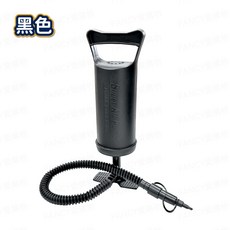 手壓雙向式充氣筒 打氣筒 手動充氣筒 雙向充氣 適用多種球類泳圈, 手壓雙向式充氣筒-黑色