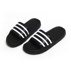 일체형 고급 블랙 삼선슬리퍼 남녀 겸용 1P