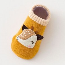 아기선물 유아 아가 아기 예쁜 동물 입체 덧신 양말 사슴