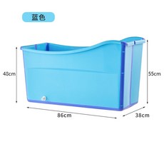 狗狗洗澡盆 寵物專用可摺疊浴盆 泡澡浴缸 大型犬金毛法斗泰迪浴桶池, 1個, 海藍色