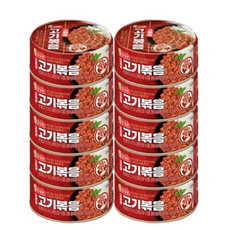 롯데햄 고추장 고기볶음, 10개, 80g