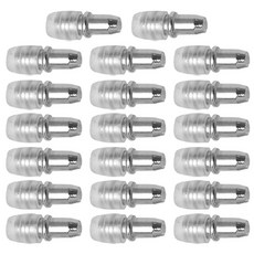 아이베란다 선반 다보 유리선반 고무 받침대 5x17mm, 20개, 실버