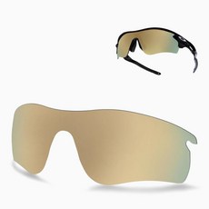 오클리 레이다락 패스 교체 호환 렌즈 Trive 트라이브 리필렌즈, C213 골드브론즈 편광렌즈, 1개
