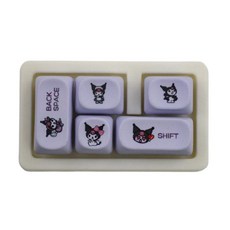 쿠로미 키캡키링 키보드키캡 5구, 쿠로미 키캡키링 (5구)