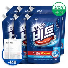 비트 딥클린파워 액체세제 겸용 2L 리필, 6개