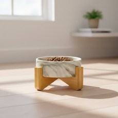 Sinaid 도자기 캣츠볼 애견식기