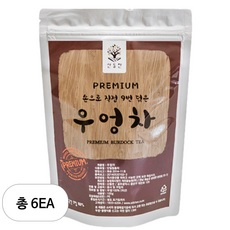 산들찬 아홉번 덖은 우엉차, 100g, 1개입, 6개
