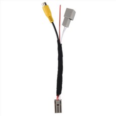 자동차 후면보기 카메라 RCA 비디오 역방향 카메라 변환 케이블 어댑터 Mitsubishi Outlander ASX GF GG ZJ와 호환용, 사진 색상, A11