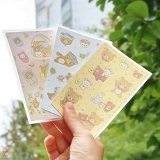 방향제스티커 리락쿠마 썸머패치, 캠핑타임