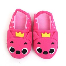 Pinkfong 碰碰狐 孩童鯊魚造型防噪音拖鞋