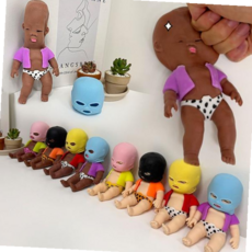 복면즈쭈물볼 스퀴시 복면쭈물 스트레스완화 손인형 촉감놀이, 복면즈_하양즈블랙