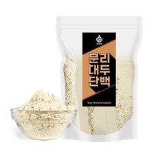 분리대두단백 ISP 식물성단백질 보충제 NON-GMO, 1개, 500g