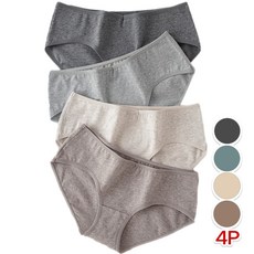 벨루나 순면 여성팬티 50수 미디 4종세트