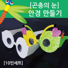 (곤충의눈) 안경만들기 (10인) 과학교구 조립키트