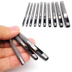 45 # 스틸 라운드 홀 펀치 도구 할로우 커터 펀처 개스킷 고무 가죽 공예 벨트 가방 의류 1mm ~, 18 5mm for 1pc, 1개