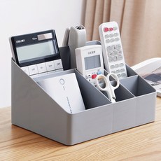 다용도 깔끔 수납 정리함, 1개, 그레이
