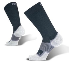 OS1st WP4 당뇨병 환자 민감한 발 혈액 순환 및 발 통증 또는 마비를 위한 와이드 웰니스 퍼포먼스 양말 블랙 노쇼 XXL