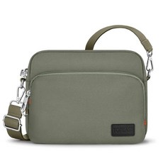 TOPEAST 도난 방지 크로스바디 여행 가방 여성용 남성용 경량 숄더백 클래식 디자인 여행 일상용 스포츠용 초록색. 미디엄 여성용 남성용 클래식 크로스바디 백