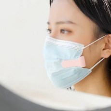 미니 마스크 선풍기 휴대용 usb 충전 초정음 강온 환기 휴대용 스마트 인터넷 빨간색 방폐신기, A형 마스크 선풍기-핑크, 1개