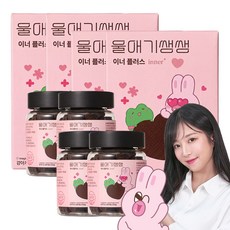 디어랩스 강아지 울애기쌩쌩 이너플러스 기관지 심장 신장 간 영양제, 60정, 종합영양제, 4개
