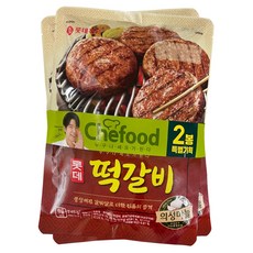 롯데푸드 떡갈비 245g+245g, 245g, 2개