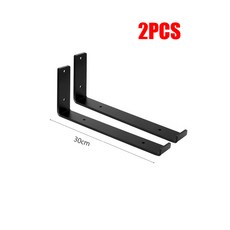 벽걸이 지원 가구 중장비 액세서리 프레임 다기능 브래킷 코너 장식 산업용, 30cm 2pcs, 1개