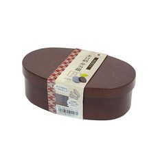 타나카젓가락점 나뭇결무늬 도시락통 와파디자인 (소형)