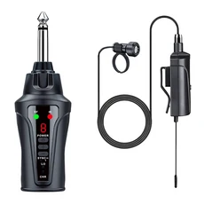 Acemic HT-5 무선 하모니카 마이크 시스템 연주자 녹음 공연용 UHF 콘덴서, 01 HT-5 Harmonica Mic