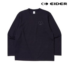 EIDER 아이더 공식 남녀공용 이안 긴팔 라운드 티셔츠 DUU23207Z8 (정상가:69)