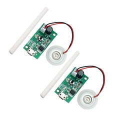 Acxi 2Pcs 5V 미니 USB 공기청정기 회로 기판 드라이버 분무판