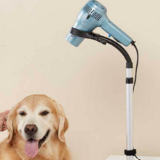 드라이기 거치대 프리 욕실 스탠드형 헤어 드라이어 스탠드 탁상용 반려동물 강아지 동물 애견 개털 애완