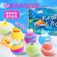 NBMY 兒童玩具泡澡球 12入組 內藏玩具 溫和保濕 沐浴樂趣, 60g*12個海路空升級款:60g*12個海路空升級款, 1個