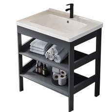 陶瓷盆 簡約風格, 白盆