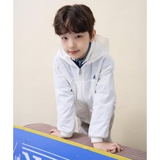 [국내매장판] 빈폴 키즈 곰돌이 경량 바람막이 점퍼 아이보리 (BI6239U030) BI6239U030 250475
