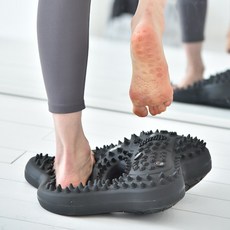 [굿프렌드]굿핏 밸런스킹 가정용 에어 지압 스텝퍼 무소음 홈트 유산소 운동기구, 블랙 블랙