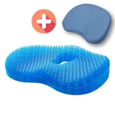컬러플트립 5세대 여름 통풍 실리콘 쿨 젤리 방석, 블루(Blue)