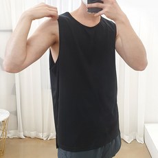 STORYONE 男士 1+1 基本款 Nasi Overfit 無袖分層運動服 RKFM-SSTO012