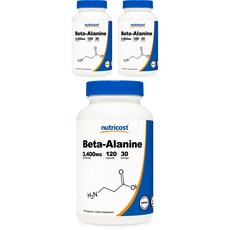 nutricost 蛋白質增肌保健膠囊 3400mg, 3個, 120 入