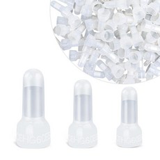 Nilight 50036R 폐쇄형 압착 터미널 300피스 22-16/16-14/12-10 게이지 나일론 와이어 커넥터 키트, 폐쇄 엔드 크림프 터미널 300개