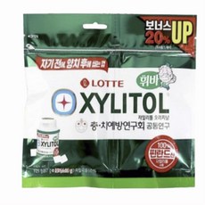 롯데자일리톨 오리지날 리필, 105g, 8개