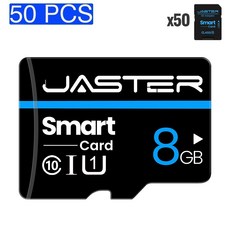 50 PCS 기존 SD 카드 Class10 64GB 128GB Carte Sd Memori, [04] 8GB-C10 X50PCS