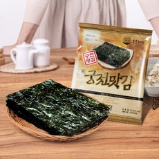 [궁전맛김] 철판 직화구아 불 맛 전통 조미 전장 구이김, 20g, 12개