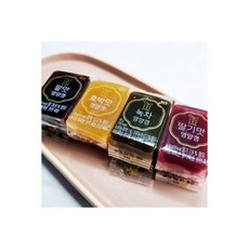 포션양갱 (40gX12개입) / 4가지맛 팥맛 딸기맛 녹차맛 호박맛, 1